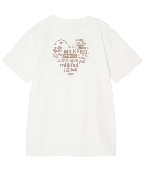 MILKFED.（ミルクフェド）の「HEART LOGO S/S TEE（Tシャツ