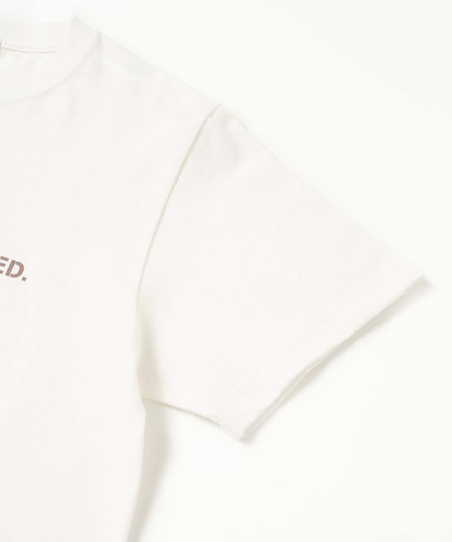 MILKFED.(ミルクフェド)の「HEART LOGO S/S TEE(Tシャツ/カットソー・レディース・オフホワイト/ライトブルー/ライトピンク/チャコール・ONE SIZE)」の9枚目の写真