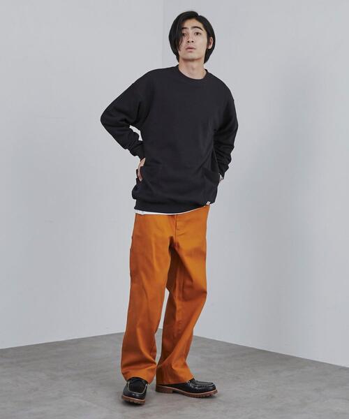 SMITH'S（スミス）の「SMITH’S（スミス）別注ガーデン裏毛クルーネックスウェット（スウェット・メンズ・ダークブラウン/ブラック/グレー・S/M/L/XL）」の14枚目の写真