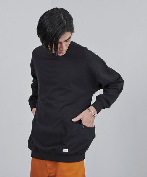 SMITH'S（スミス）の「SMITH’S（スミス）別注ガーデン裏毛クルーネックスウェット（スウェット・メンズ・ダークブラウン/ブラック/グレー・S/M/L/XL）」の15枚目の写真