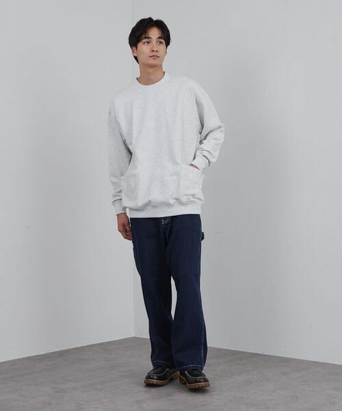 SMITH'S（スミス）の「SMITH’S（スミス）別注ガーデン裏毛クルーネックスウェット（スウェット・メンズ・ダークブラウン/ブラック/グレー・S/M/L/XL）」の18枚目の写真