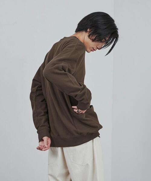 SMITH'S（スミス）の「SMITH’S（スミス）別注ガーデン裏毛クルーネックスウェット（スウェット・メンズ・ダークブラウン/ブラック/グレー・S/M/L/XL）」の20枚目の写真