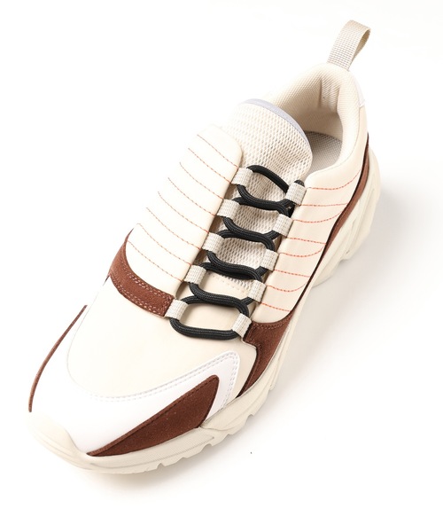 Jieda（ジエダ）の「SNEAKERS（スニーカー・メンズ・アイボリー/ブラック・26/27/28）」の12枚目の写真