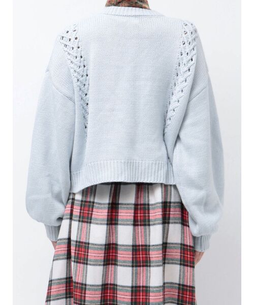 merry jenny(メリージェニー)の「フリルスリーブカーディガン(カーディガン/ボレロ・レディース・グレー/ブルー/チャコールグレー・FREE)」の20枚目の写真