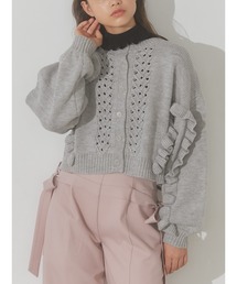 merry jenny | フリルスリーブカーディガン(カーディガン/ボレロ)