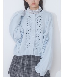 merry jenny | フリルスリーブカーディガン(カーディガン/ボレロ)