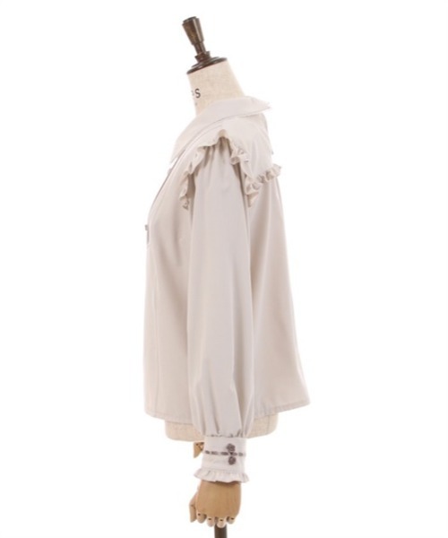 axes femme（アクシーズファム）の「ローズリボンブラウスプルオーバー（シャツ/ブラウス・レディース・ベージュ/ホワイト/ラベンダー・FREE）」の17枚目の写真