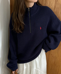 U.S. POLO ASSN. | Ada. //U.S. POLO ASSN. ハーフジップニット PLM33401(ニット/セーター)