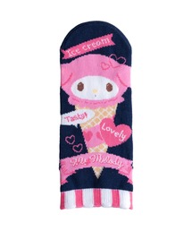 sanrio（サンリオ）の「Sanrio サンリオ キャラクターズ フードカフェ ハローキティ マイメロディ クロミ シナモン アンクルソックス 大人用 くるぶし 靴下 23cm 24cm 25cm（ソックス/靴下・キッズ）」