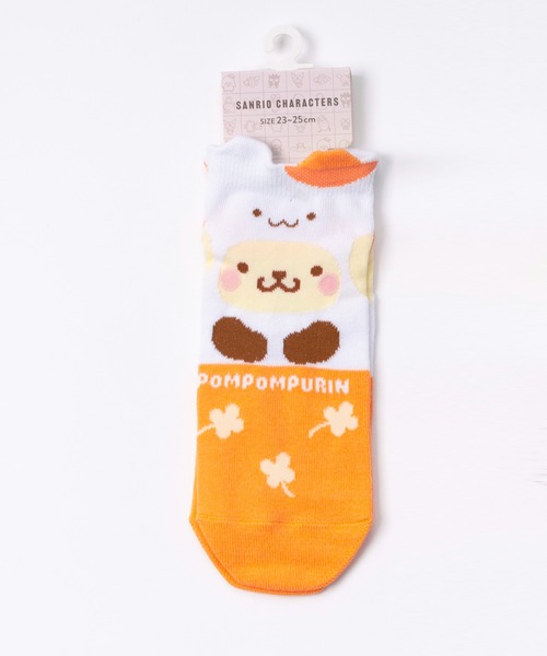 sanrio(サンリオ)の「Sanrio サンリオ キャラクターズ フードカフェ ハローキティ マイメロディ クロミ シナモン アンクルソックス 大人用 くるぶし 靴下 23cm 24cm 25cm(ソックス/靴下・レディース・パープル/ピンク系その他2/ブラウン系その他/ピンク/ピンク系その他/レッド/ブラック/オレンジ/サックスブルー/ブラウン/ブラック系1/ネイビー系1/ブルー系1/イエロー系1/ピンク系1/ピンク系2/レッド系1/スカイブルー系1・23-25cm/M)」の18枚目の写真