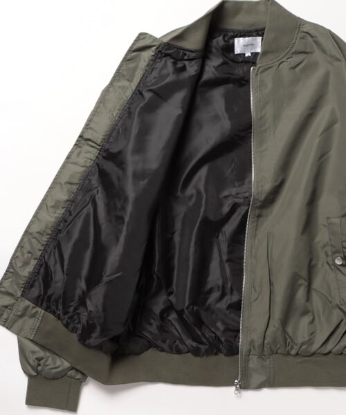 Burner（バーナー）の「【31 BURNER SELECT】オーバーシルエット　ブルゾン　MA-1  int-54102（MA-1・メンズ・カーキ/ブラック/ネイビー・M/XL/L）」の5枚目の写真
