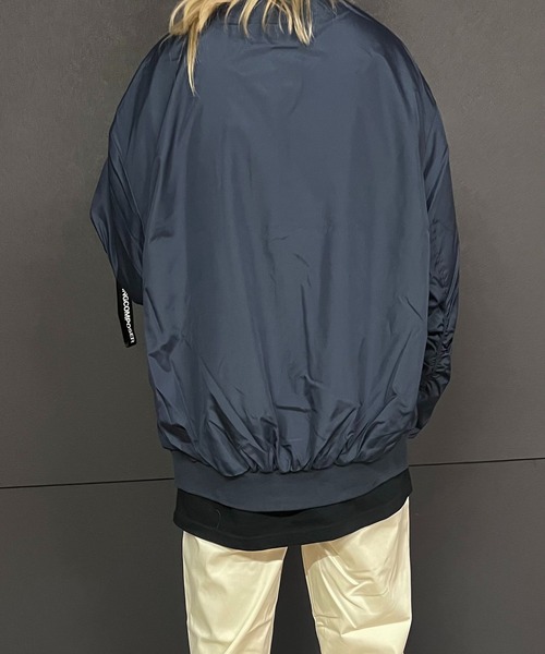 Burner（バーナー）の「【31 BURNER SELECT】オーバーシルエット　ブルゾン　MA-1  int-54102（MA-1・メンズ・カーキ/ブラック/ネイビー・M/XL/L）」の8枚目の写真