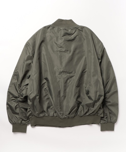 Burner（バーナー）の「【31 BURNER SELECT】オーバーシルエット　ブルゾン　MA-1  int-54102（MA-1・メンズ・カーキ/ブラック/ネイビー・M/XL/L）」の7枚目の写真