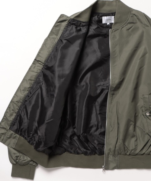 Burner（バーナー）の「【31 BURNER SELECT】オーバーシルエット　ブルゾン　MA-1  int-54102（MA-1・メンズ・カーキ/ブラック/ネイビー・M/XL/L）」の6枚目の写真