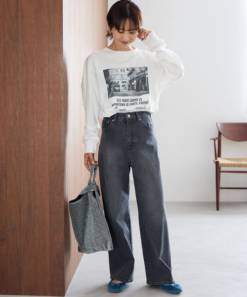 JOURNAL STANDARD relume(ジャーナルスタンダード レリューム)の「《追加》【O’KYTI/オキティ】ベルベットバレエシューズ(バレエシューズ・レディース・サックスブルー/ブラック・37/38/36)」の7枚目の写真