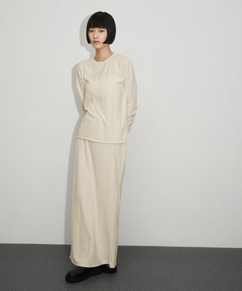 MILLER（ミラー）の「【Miller for ADAM ET ROPE'】別注 ベロア SKIRT