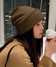 Dewlily（デューリリー）の「シンプルニット帽（ニットキャップ/ビーニー）」