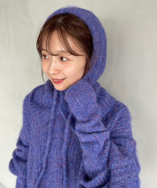 LOWRYS FARM（ローリーズファーム）の「アームウォーマー２　967147（アームカバー・レディース・アイボリー/パープル/オレンジ・FREE）」の9枚目の写真