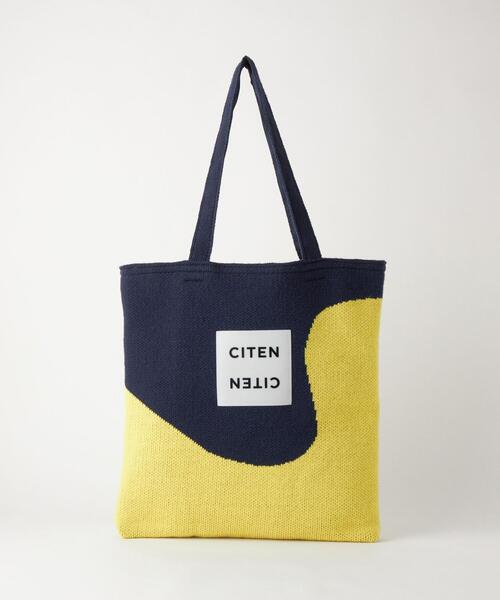 CITEN(シテン)の「<CITEN>グラフィカル トートバッグ(トートバッグ・レディース・ネイビー/ダークブラウン/ブラック・FREE)」の18枚目の写真
