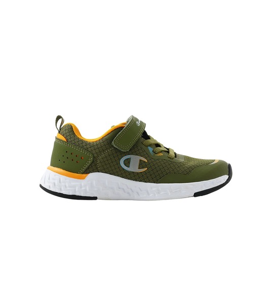 Champion(チャンピオン)の「【Champion/チャンピオン】キッズ ボールド 2 B PS(スニーカー・キッズ・ネイビー/オリーブ/ブラック・18.0cm/19.0cm/21.0cm/22.0cm/20.0cm/17.0cm)」の2枚目の写真