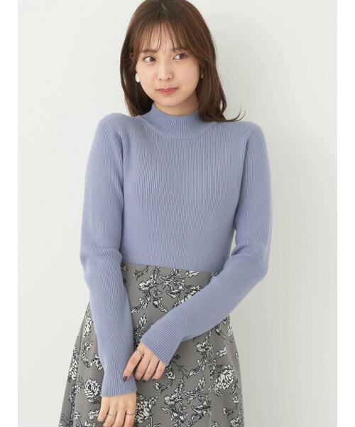 セール】やわらかタッチハイネックリブプルオーバー（Tシャツ