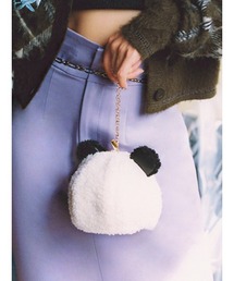 【LILY BROWN×KEITA MARUYAMA】パンダボアポーチバッグ