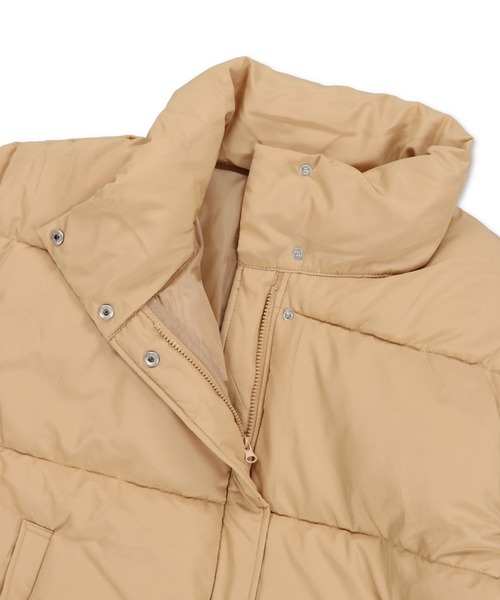 チェリー　ダウンジャケット フーデット ベージュ　ダブルジップ 楽天市場】ダウンジャケット メンズ アウター ジャンパー 防寒 防風