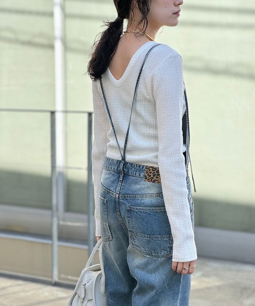 デニムオールインワン2（つなぎ/オールインワン）｜Whim Gazette