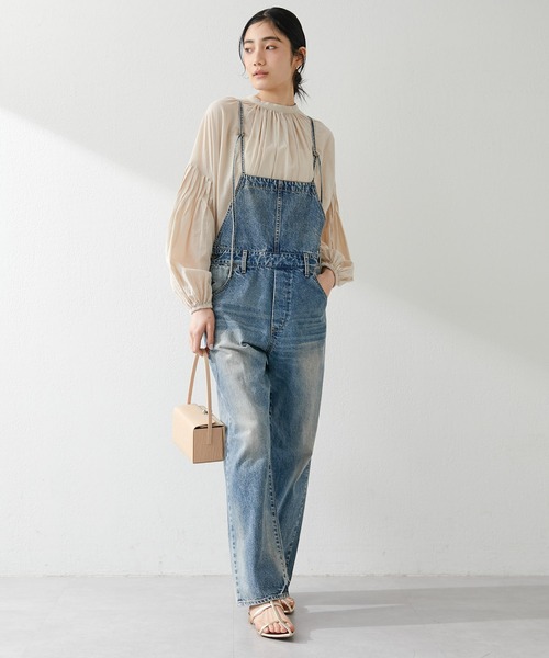 美品【Whim Gazette】デニムオールインワン2 38 Whim Gazette｜DENIM ALL IN ONE2 | Rakuten Fashion(楽天