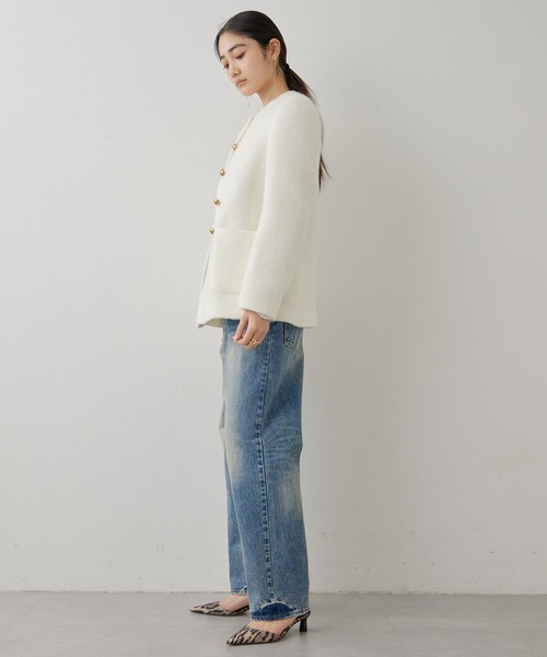 Whim Gazette（ウィムガゼット）の「デニムオールインワン2（つなぎ/オールインワン・レディース・インディゴブルー・FREE/38）」の19枚目の写真