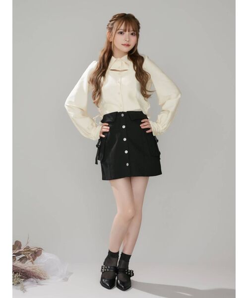 EATME（イートミー）の「ベルテッドミュールパンプス（パンプス・レディース・ブラック/ブルー・M/L/S）」の16枚目の写真