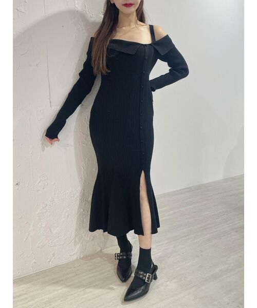 EATME（イートミー）の「ベルテッドミュールパンプス（パンプス・レディース・ブラック/ブルー・M/L/S）」の21枚目の写真