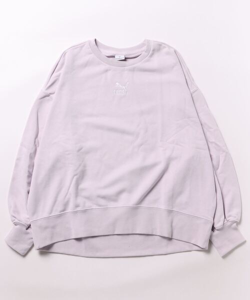 PUMA(プーマ)の「PUMA プーマ ウィメンズ CLASSICS オーバーサイズ クルースウェット(スウェット・レディース・ホワイト系その他/ラベンダー/ブラック・SMALL/LARGE/X-LARGE/MEDIUM)」の18枚目の写真