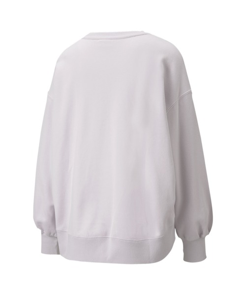 PUMA(プーマ)の「PUMA プーマ ウィメンズ CLASSICS オーバーサイズ クルースウェット(スウェット・レディース・ホワイト系その他/ラベンダー/ブラック・SMALL/LARGE/X-LARGE/MEDIUM)」の16枚目の写真