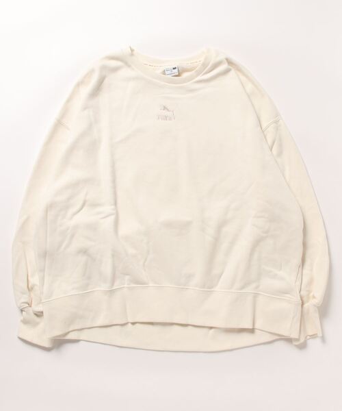 PUMA(プーマ)の「PUMA プーマ ウィメンズ CLASSICS オーバーサイズ クルースウェット(スウェット・レディース・ホワイト系その他/ラベンダー/ブラック・SMALL/LARGE/X-LARGE/MEDIUM)」の19枚目の写真