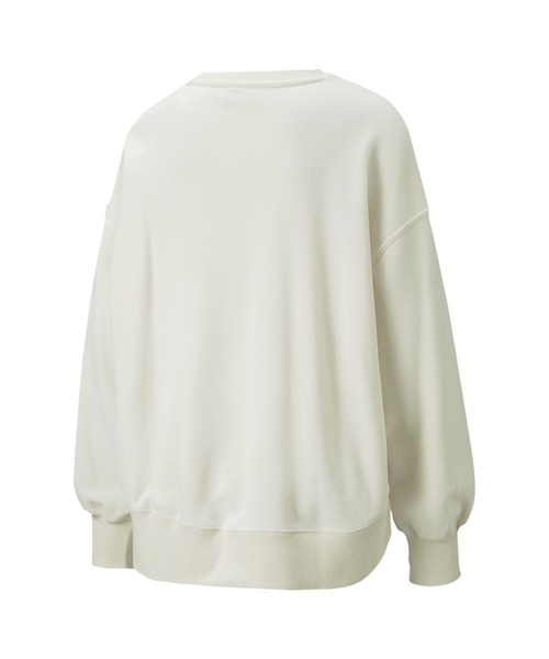 PUMA(プーマ)の「PUMA プーマ ウィメンズ CLASSICS オーバーサイズ クルースウェット(スウェット・レディース・ホワイト系その他/ラベンダー/ブラック・SMALL/LARGE/X-LARGE/MEDIUM)」の7枚目の写真