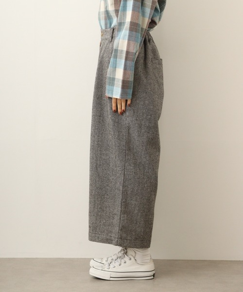 Emago(イマゴ)の「EMAGO ヘリンボーンタックパンツ(その他パンツ・レディース・ブラック/ブラウン・FREE)」の8枚目の写真