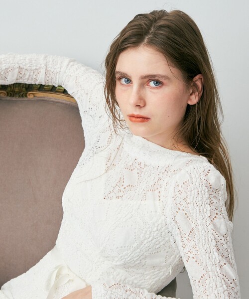 ME COUTURE（ミークチュール）の「ストレッチレースドレス