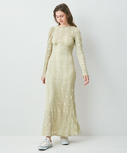 ME COUTURE（ミークチュール）の「ストレッチレースドレス（ワンピース