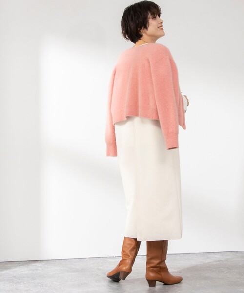 NOLLEY’S（ノーリーズ）の「ウォッシャブルシアーサテン切り替えブラウス（シャツ/ブラウス・レディース・ホワイト/アイボリー・36/38）」の7枚目の写真