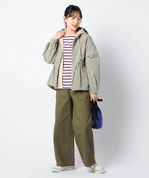 Grand PARK（グランドパーク）の「ペインターパンツ（チノパンツ・レディース・ベージュ/ネイビー/カーキ・FREE）」の6枚目の写真