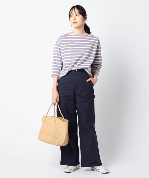 Grand PARK（グランドパーク）の「ペインターパンツ（チノパンツ・レディース・ベージュ/ネイビー/カーキ・FREE）」の7枚目の写真