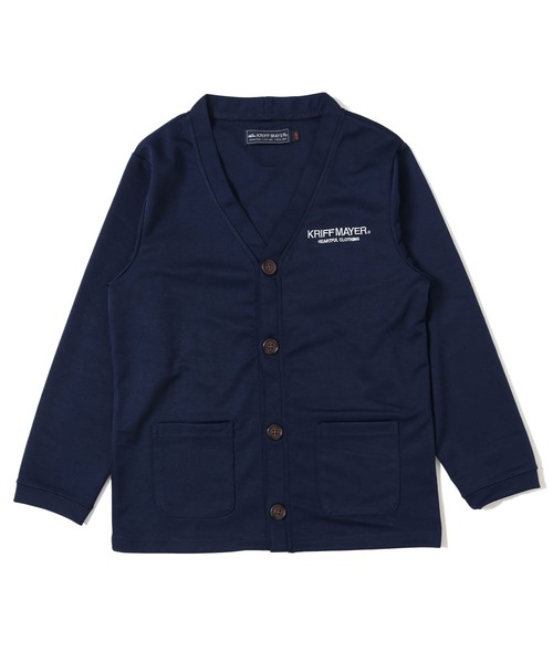 KRIFF MAYER Kid's Collection(クリフメイヤーキッズコレクション)の「シャキっとカーデ(カーディガン/ボレロ・キッズ・チャコール/ベージュ/ネイビー/グレー・150/170/140/120/130/160)」の4枚目の写真