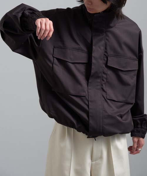 Lui's（ルイス）の「【Neucon / ニューコン】24SS スタンドファティーグブルゾン（ブルゾン・メンズ・オフホワイト/ブラック・2/1）」の12枚目の写真