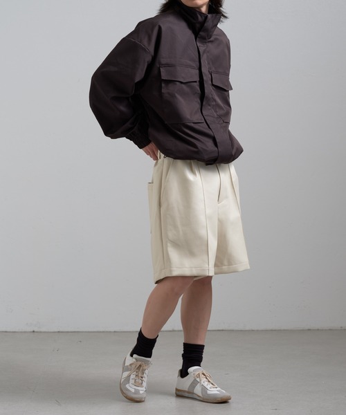 Lui's（ルイス）の「【Neucon / ニューコン】24SS スタンドファティーグブルゾン（ブルゾン・メンズ・オフホワイト/ブラック・2/1）」の17枚目の写真