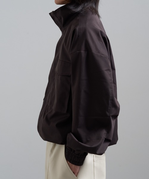 Lui's（ルイス）の「【Neucon / ニューコン】24SS スタンドファティーグブルゾン（ブルゾン・メンズ・オフホワイト/ブラック・2/1）」の21枚目の写真