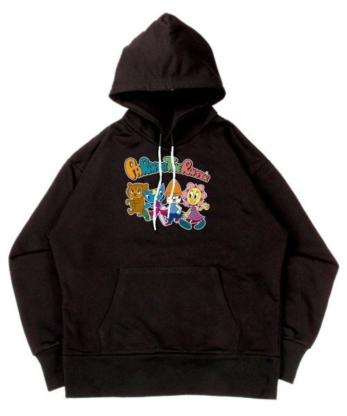 sevens（セブンズ）の「パラッパラッパー　グラフィックプリントフードパーカー(se)（パーカー・メンズ・グレー/ブラック/オレンジ・LARGE）」の21枚目の写真
