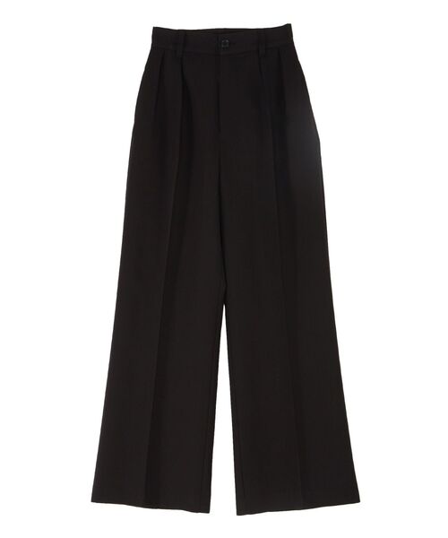 EVRIS（エヴリス）の「ハイウエストタックワイドパンツ【セットアップ着用可能】（その他パンツ・レディース・ブラック/グレー/ピンク・SMALL/MEDIUM）」の11枚目の写真