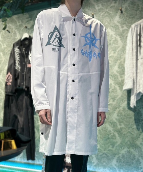 MILKBOY（ミルクボーイ）の「ANGEL＆DEMONS ロングシャツ（シャツ/ブラウス・メンズ・B/A・FREE）」の2枚目の写真