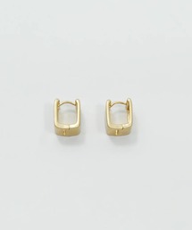 【GOLDY】スクエア メタル ワンタッチ ピアス / 1220311 CS-2311